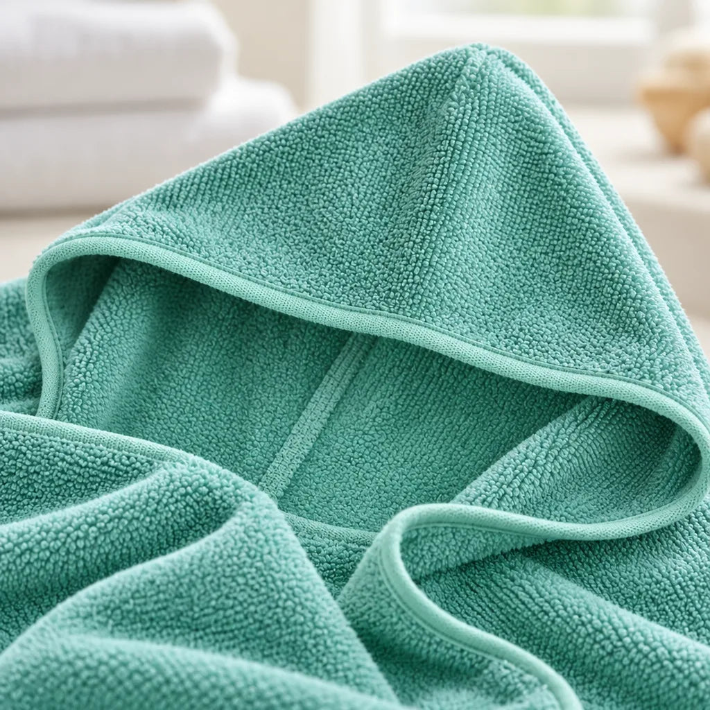 Cape de bain bébé