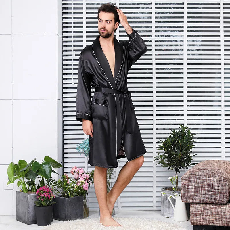Pyjama homme soie et