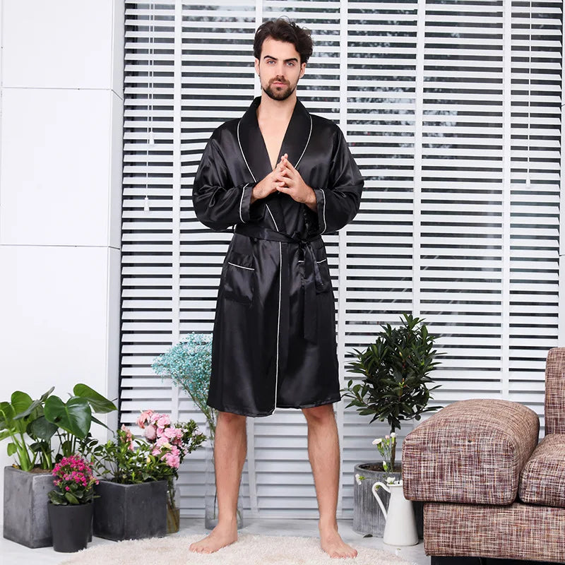 Pyjama homme soie et