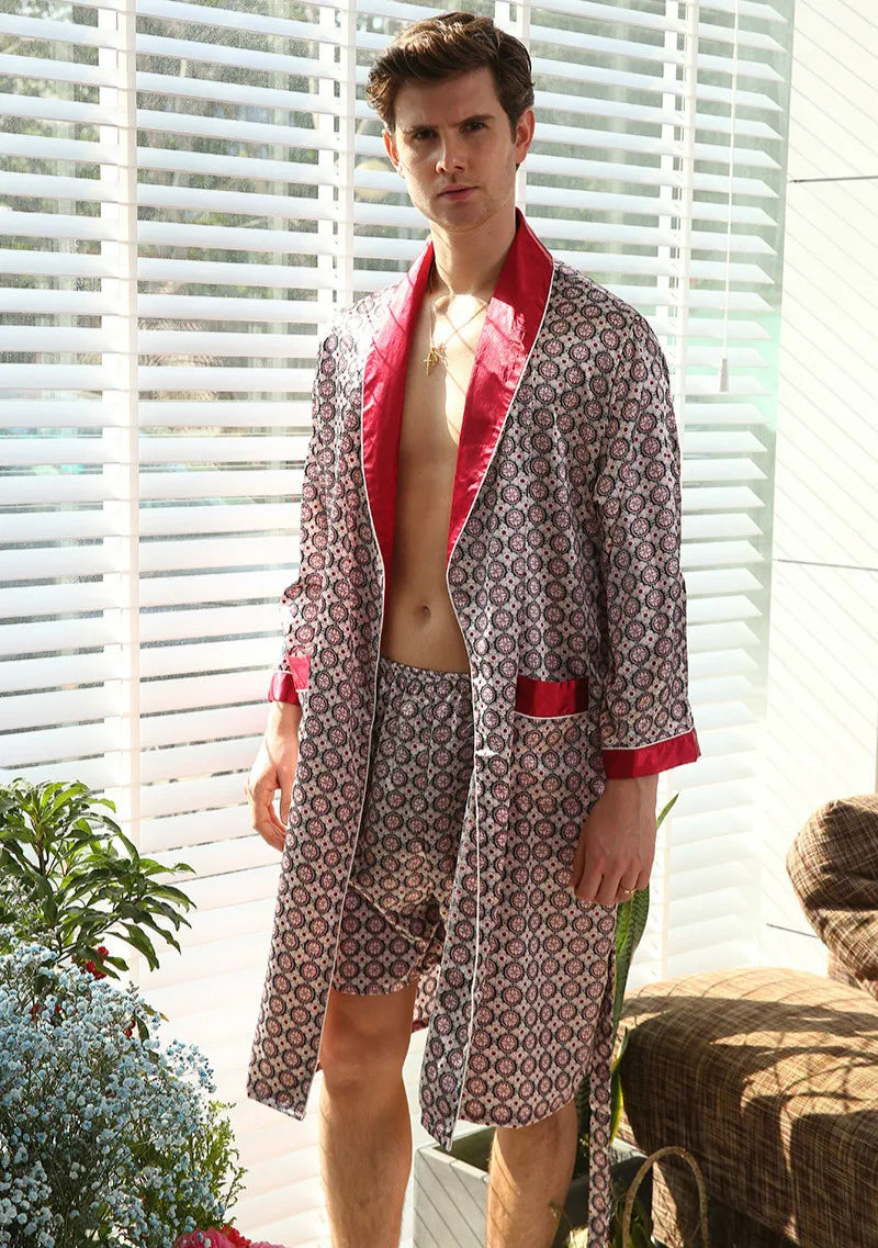 Pyjama homme soie et