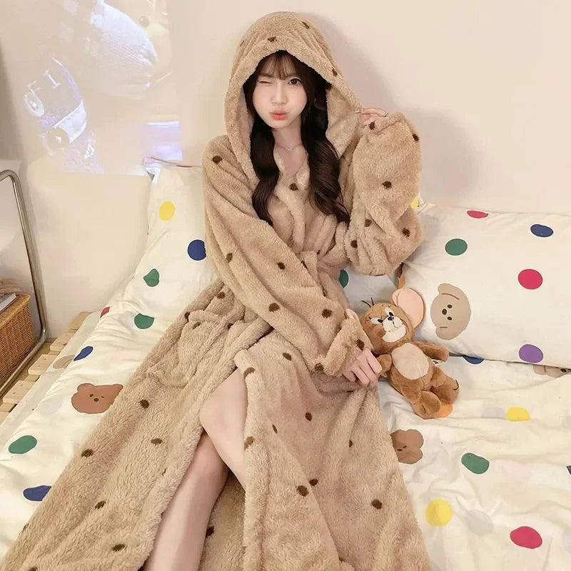 Chemise de nuit molleton