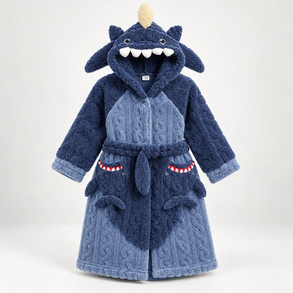 Peignoir enfant requin