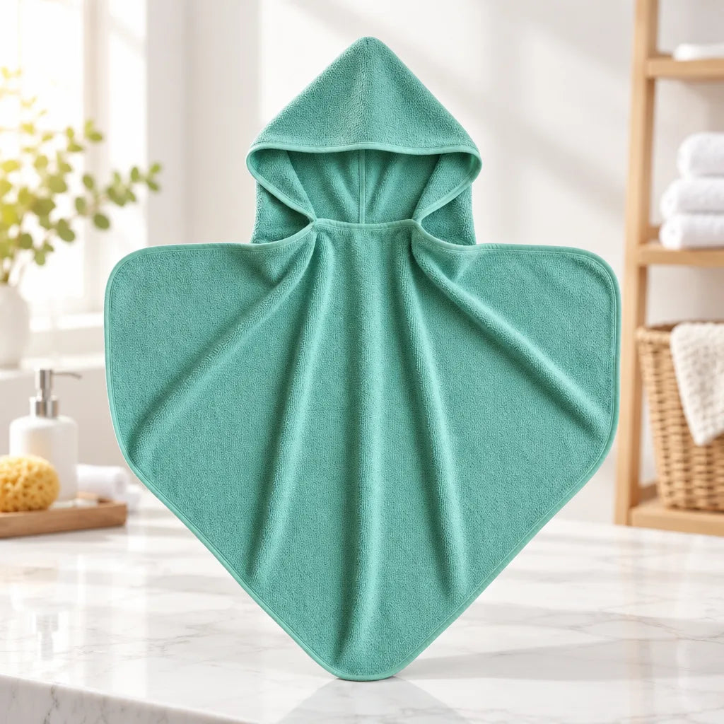 Cape de bain bébé