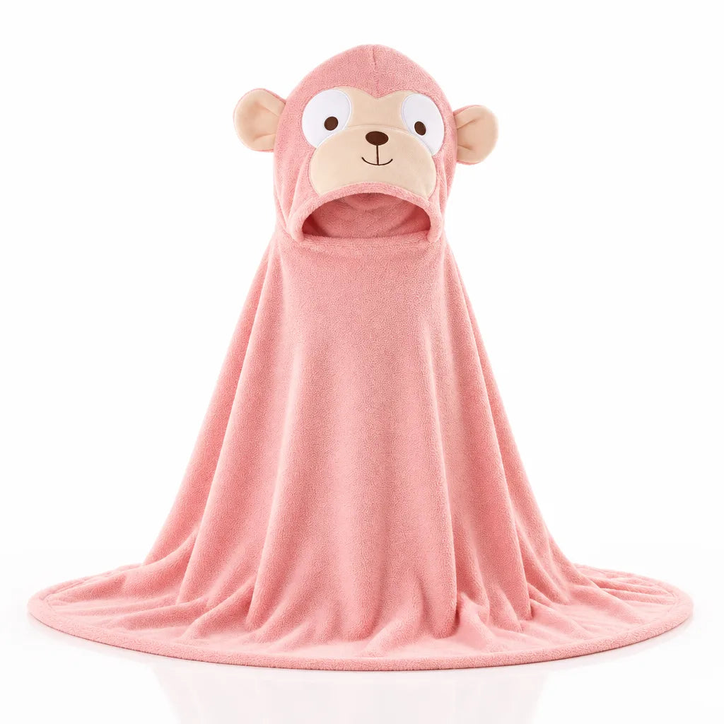Serviette bébé à capuche
