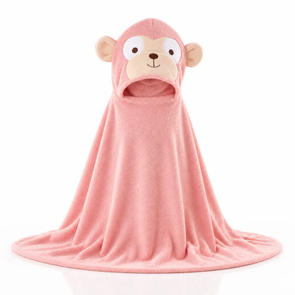 Serviette bébé à capuche