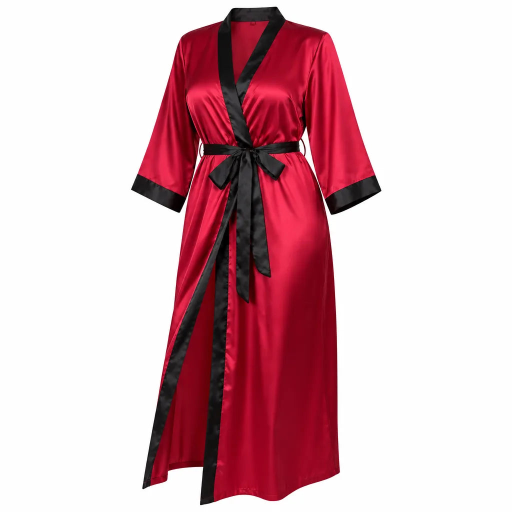 Kimono léopard satiné grande