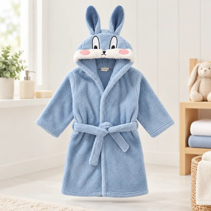 Peignoir enfant flanelle motifs