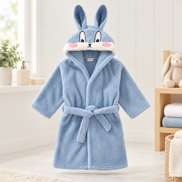 Peignoir enfant flanelle motifs