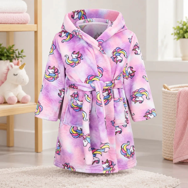 Peignoir enfant flanelle