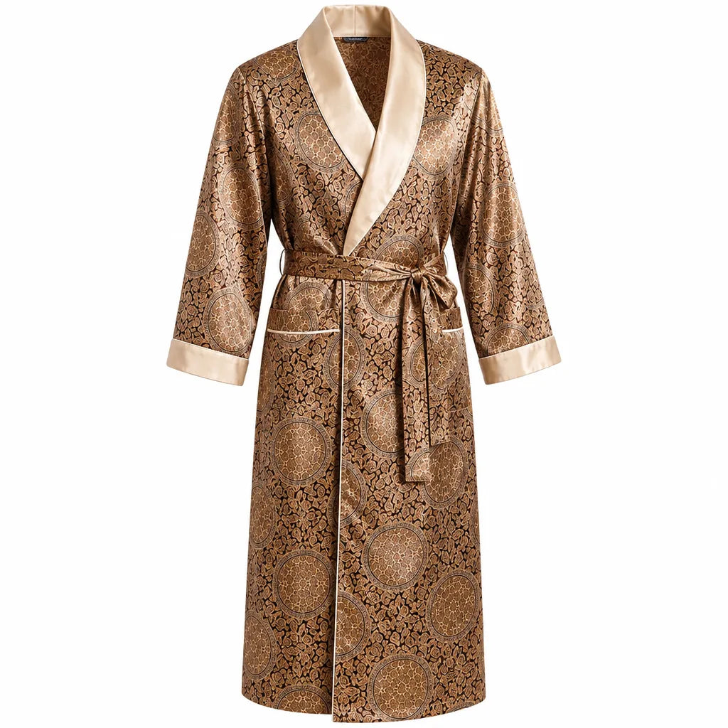 Peignoir Kimono Homme Satin
