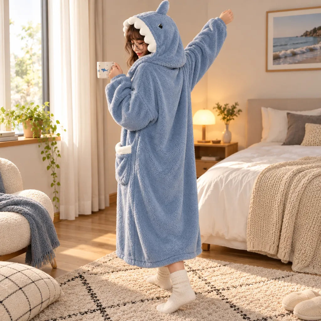 Combinaison pyjama femme polaire