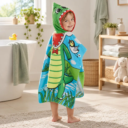 Cape de bain enfant