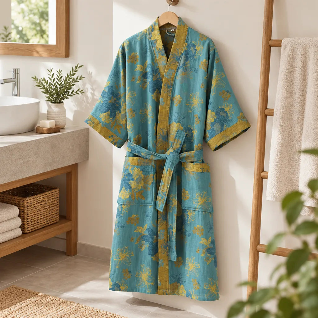 Peignoir Kimono Coton Léger