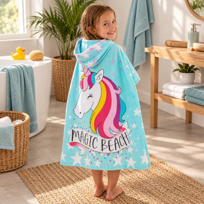 Serviette cape enfant à