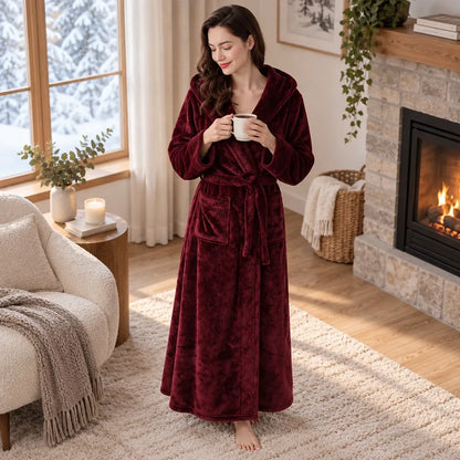 Peignoir d hiver en
