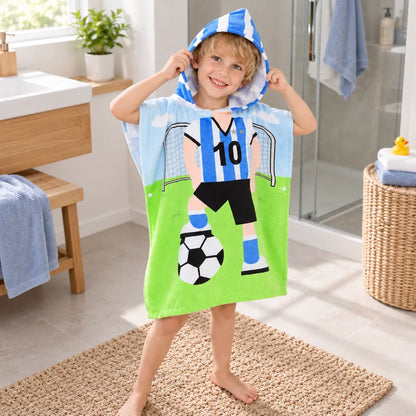 Serviette cape bain enfant