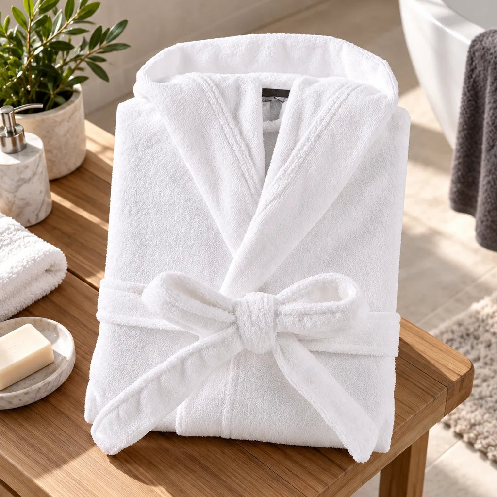 Peignoir homme coton éponge