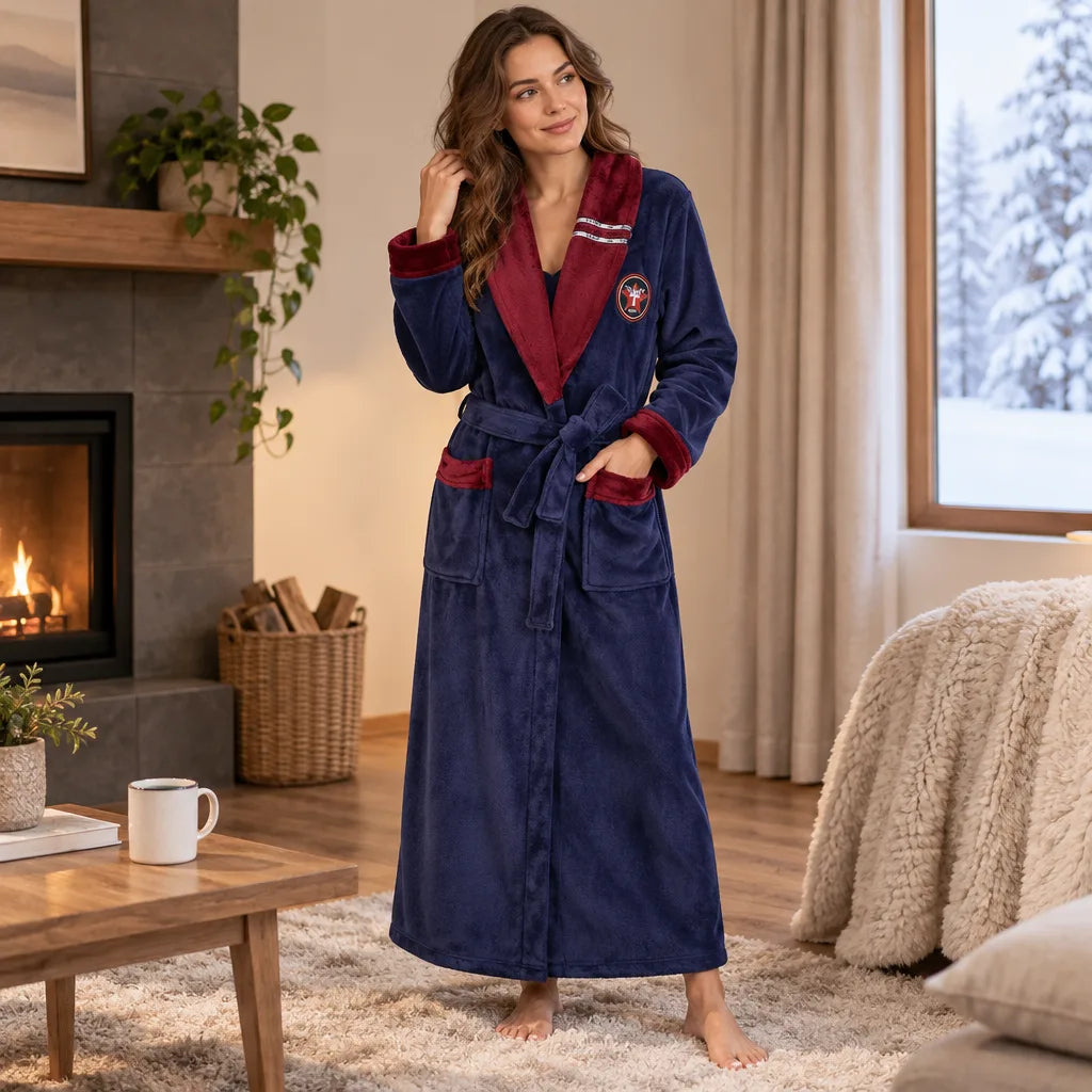 Peignoir hiver extra long
