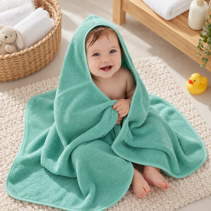 Cape de bain bébé