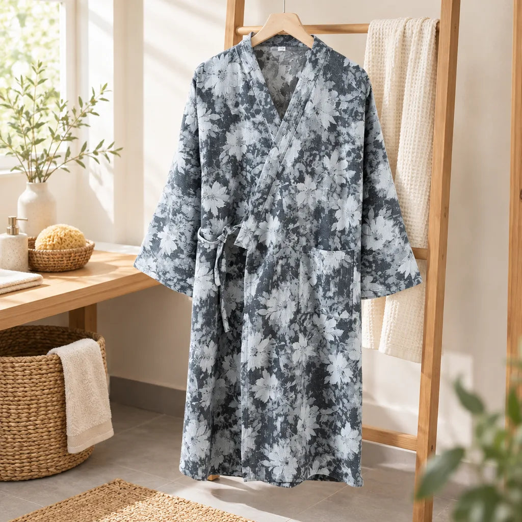 Peignoir kimono gaze de