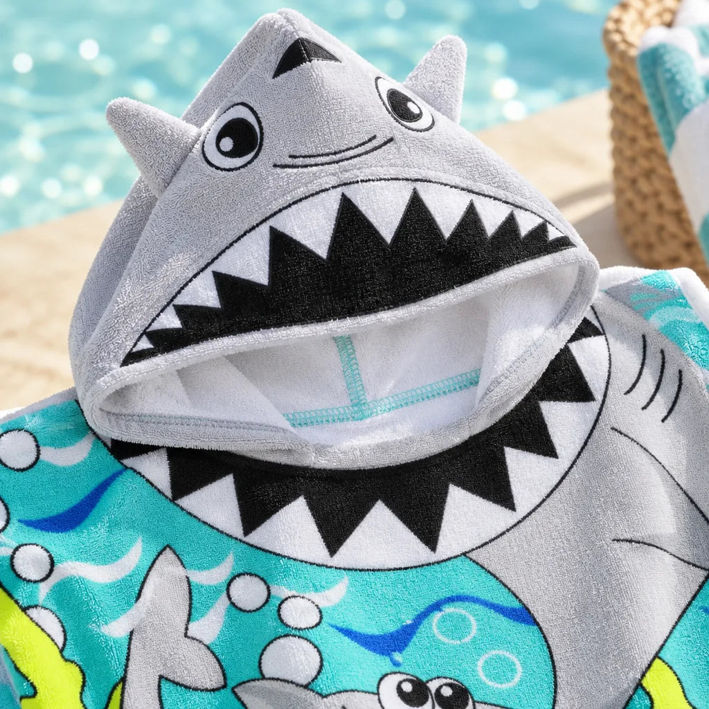 Cape de bain enfant