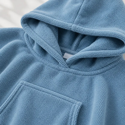 Poncho serviette enfant microfibre