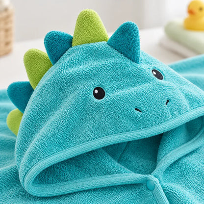 Cape de bain dinosaure