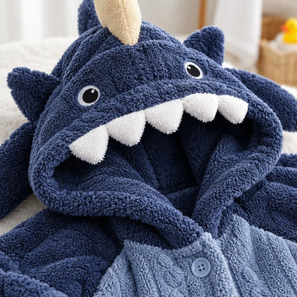 Peignoir enfant requin