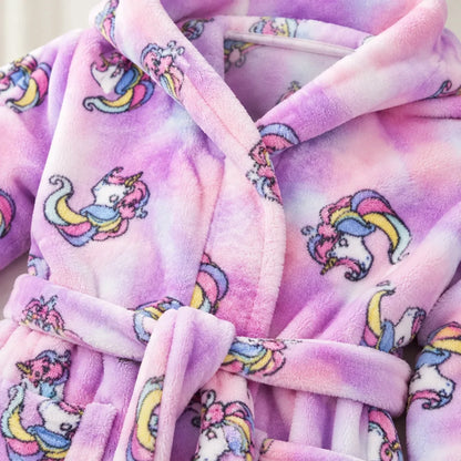 Peignoir enfant flanelle