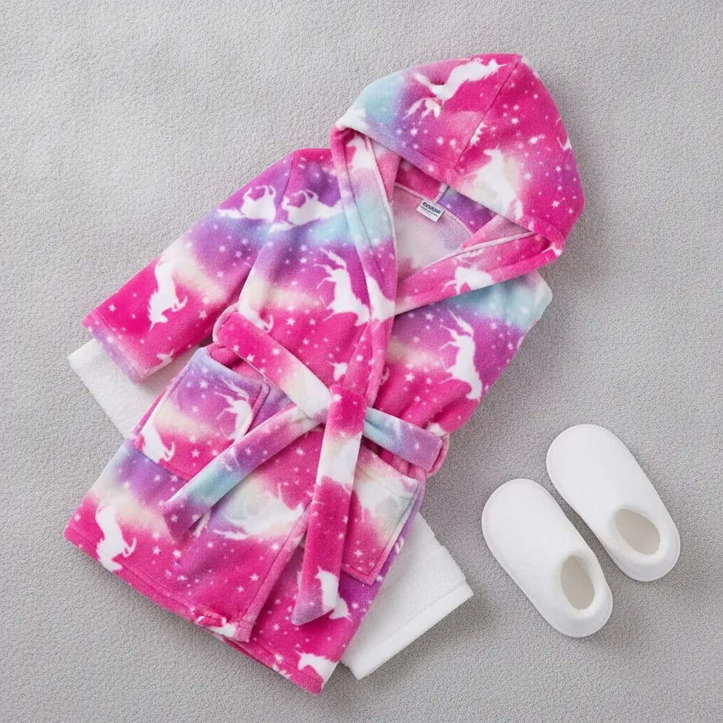 Peignoir enfant flanelle