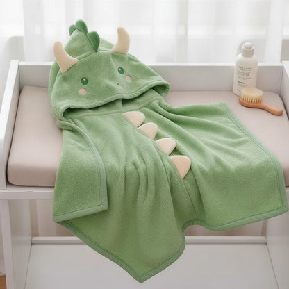 Cape de bain dinosaure