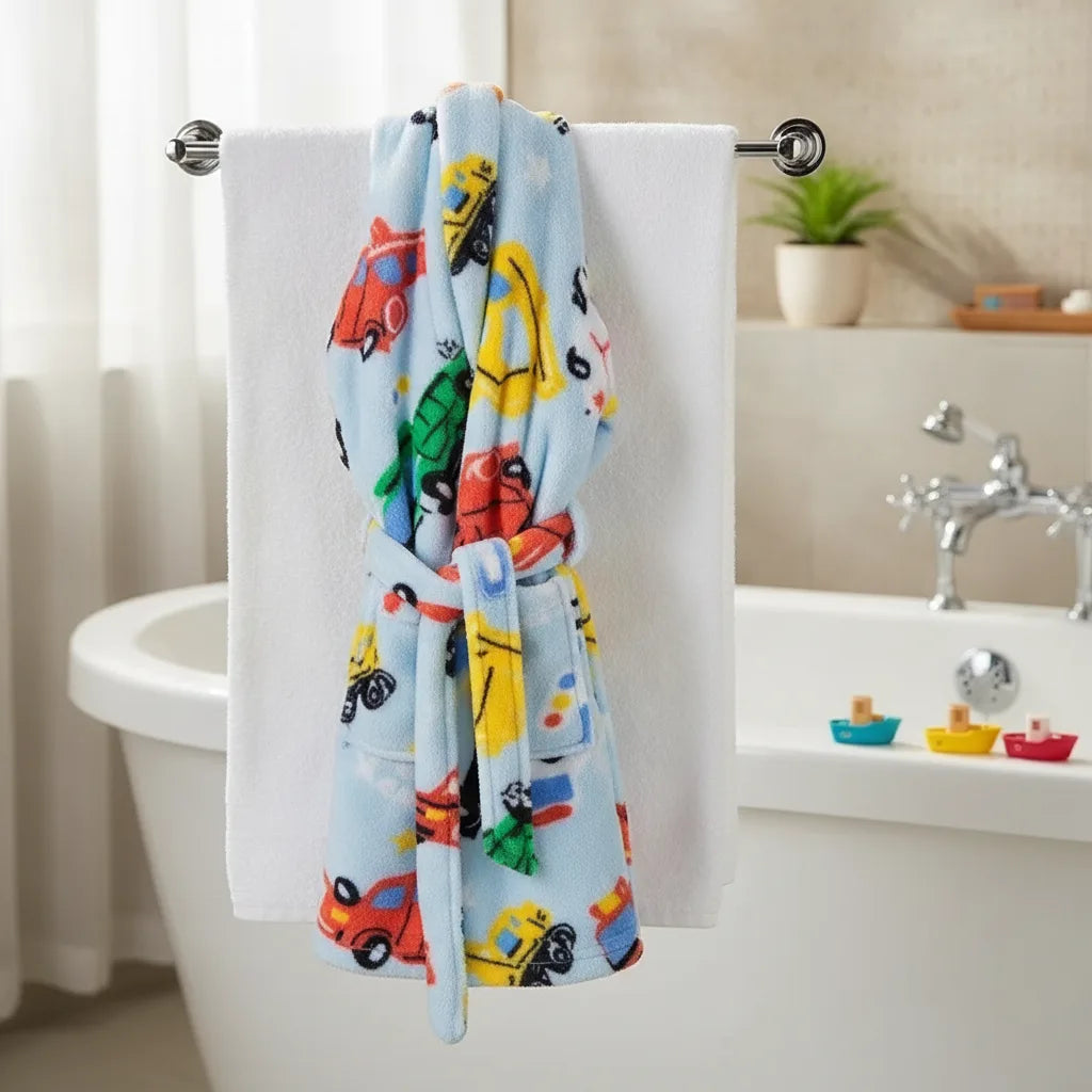 Peignoir enfant flanelle