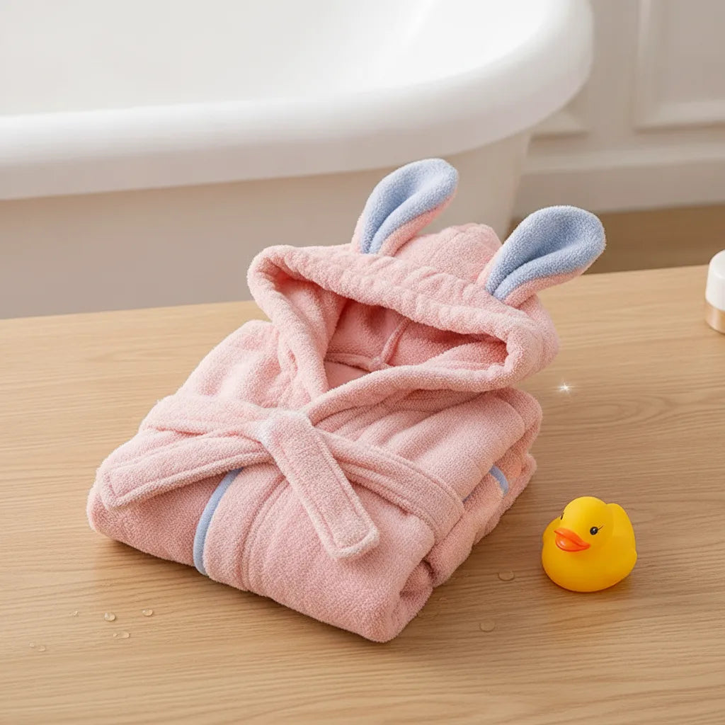 Serviette peignoir enfant