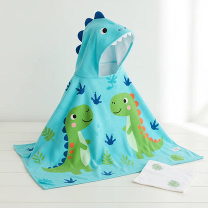 Cape de bain dinosaure