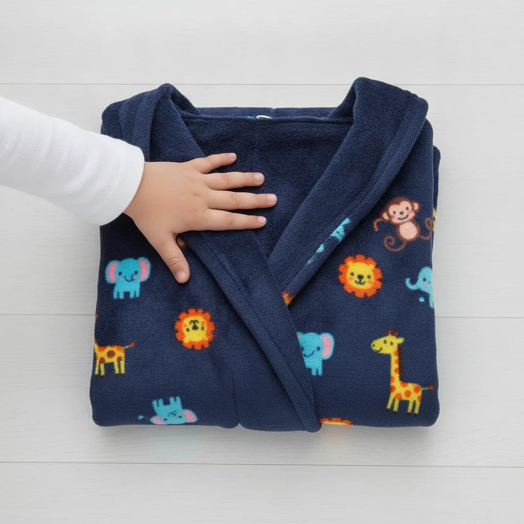 Peignoir enfant flanelle