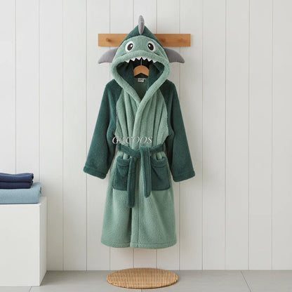 Peignoir enfant requin