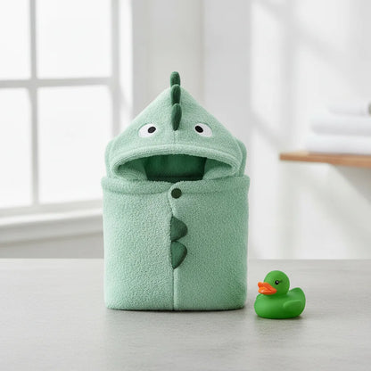 Cape de bain dinosaure