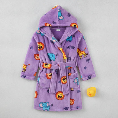 Peignoir enfant flanelle