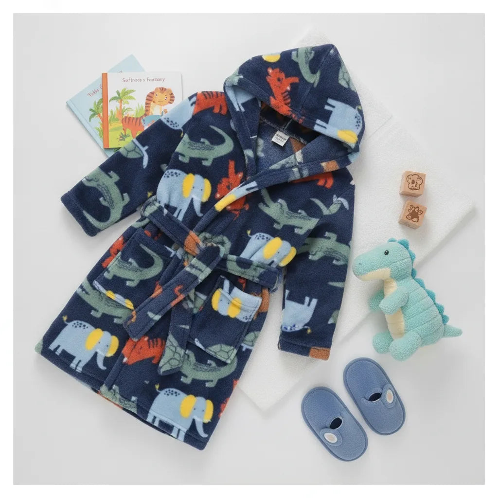 Peignoir enfant flanelle