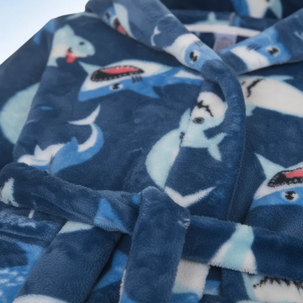 Peignoir enfant flanelle