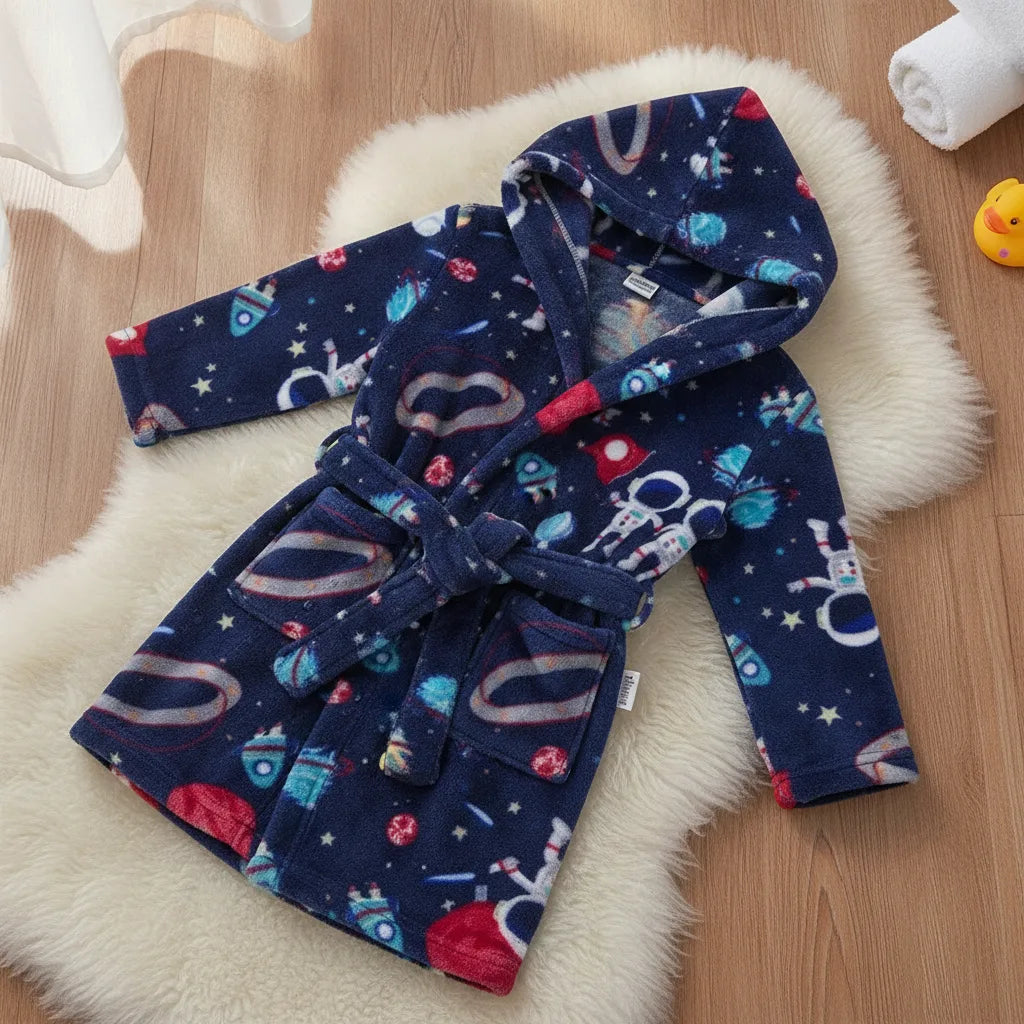 Peignoir enfant flanelle