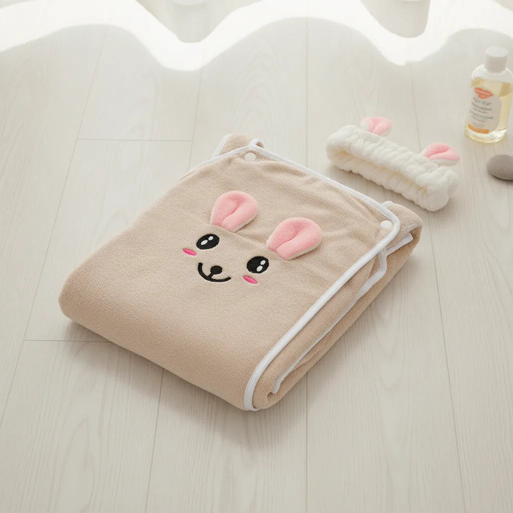 Serviette peignoir enfant