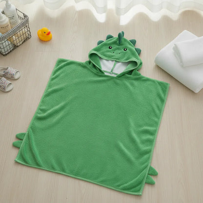 Cape de bain dinosaure