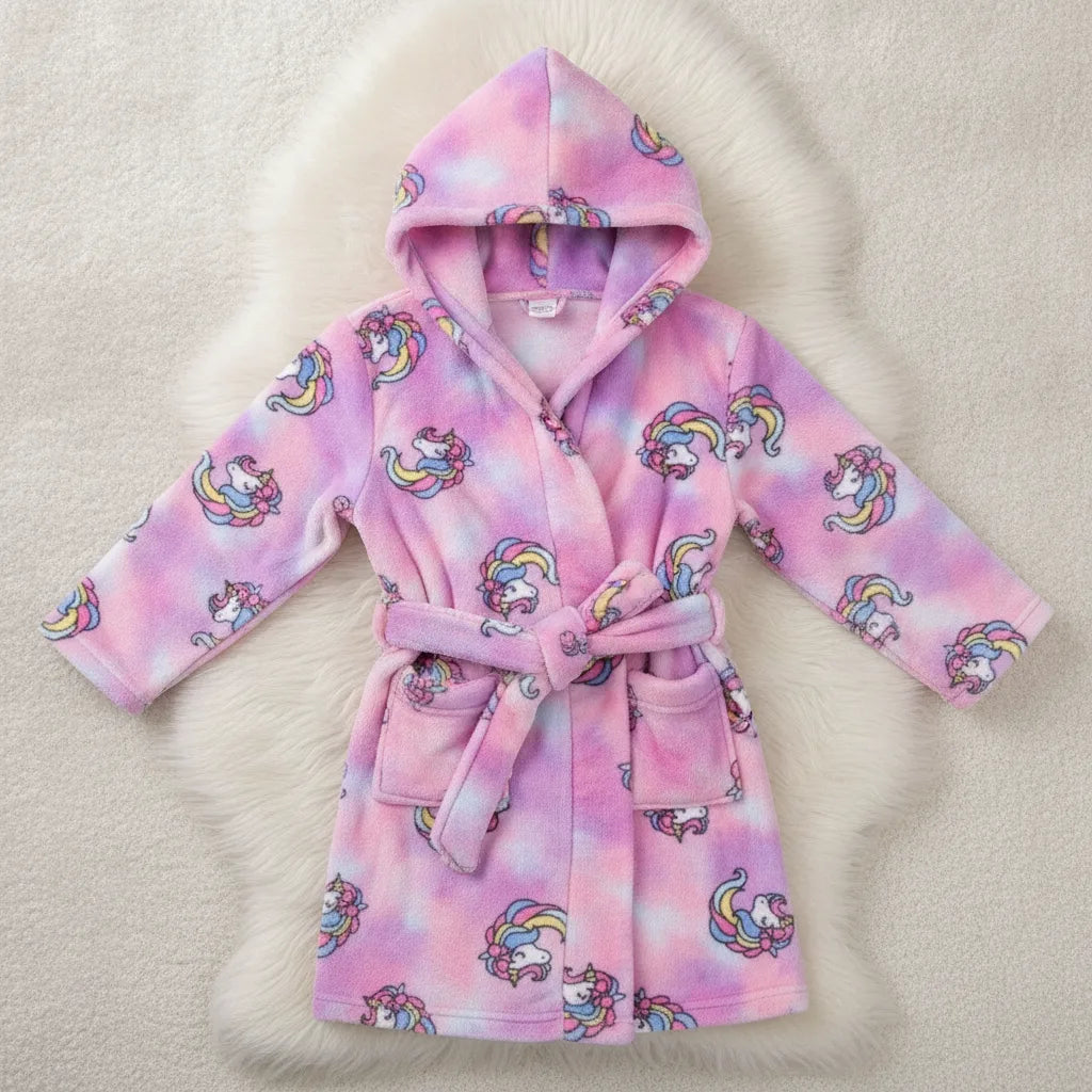 Peignoir enfant flanelle