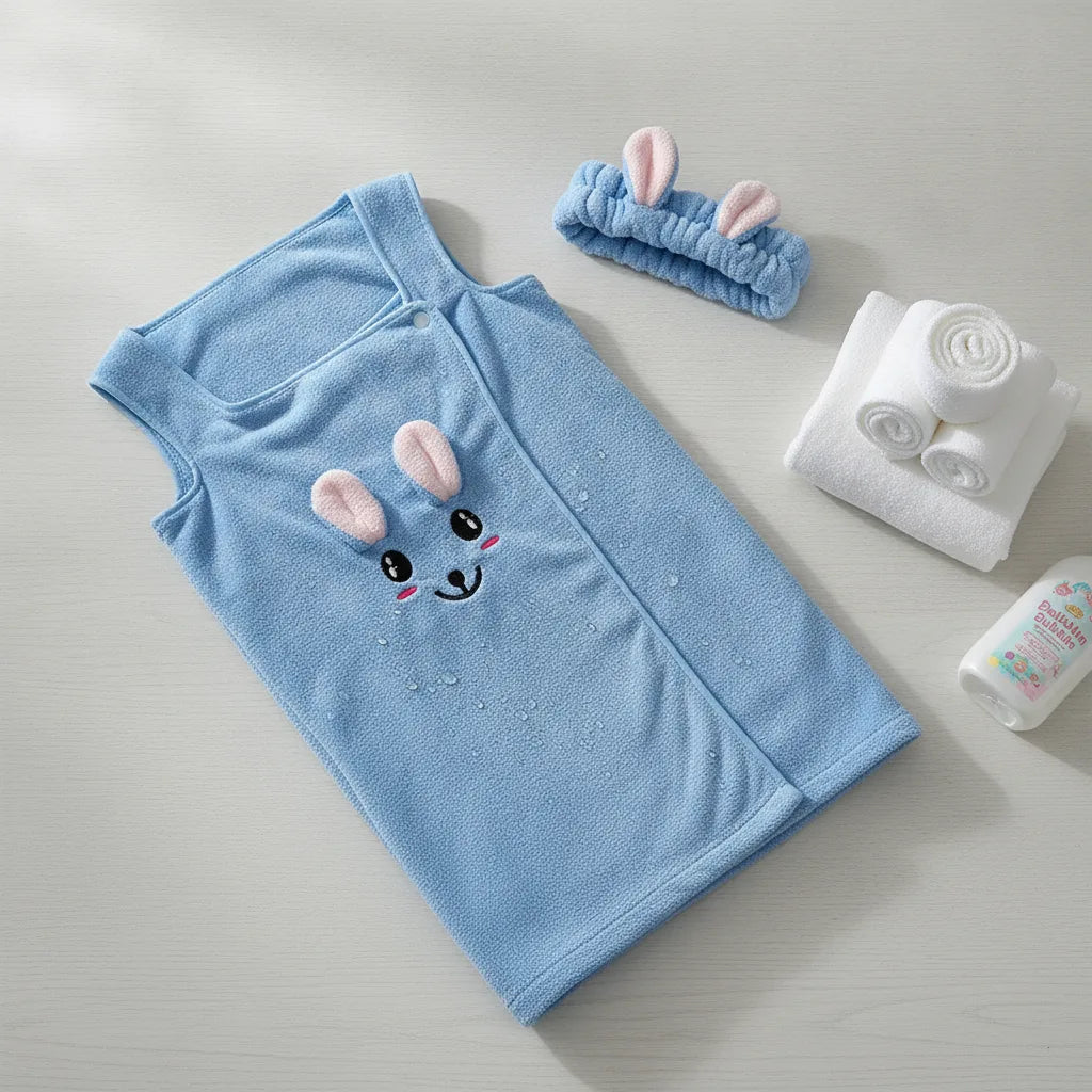 Serviette peignoir enfant