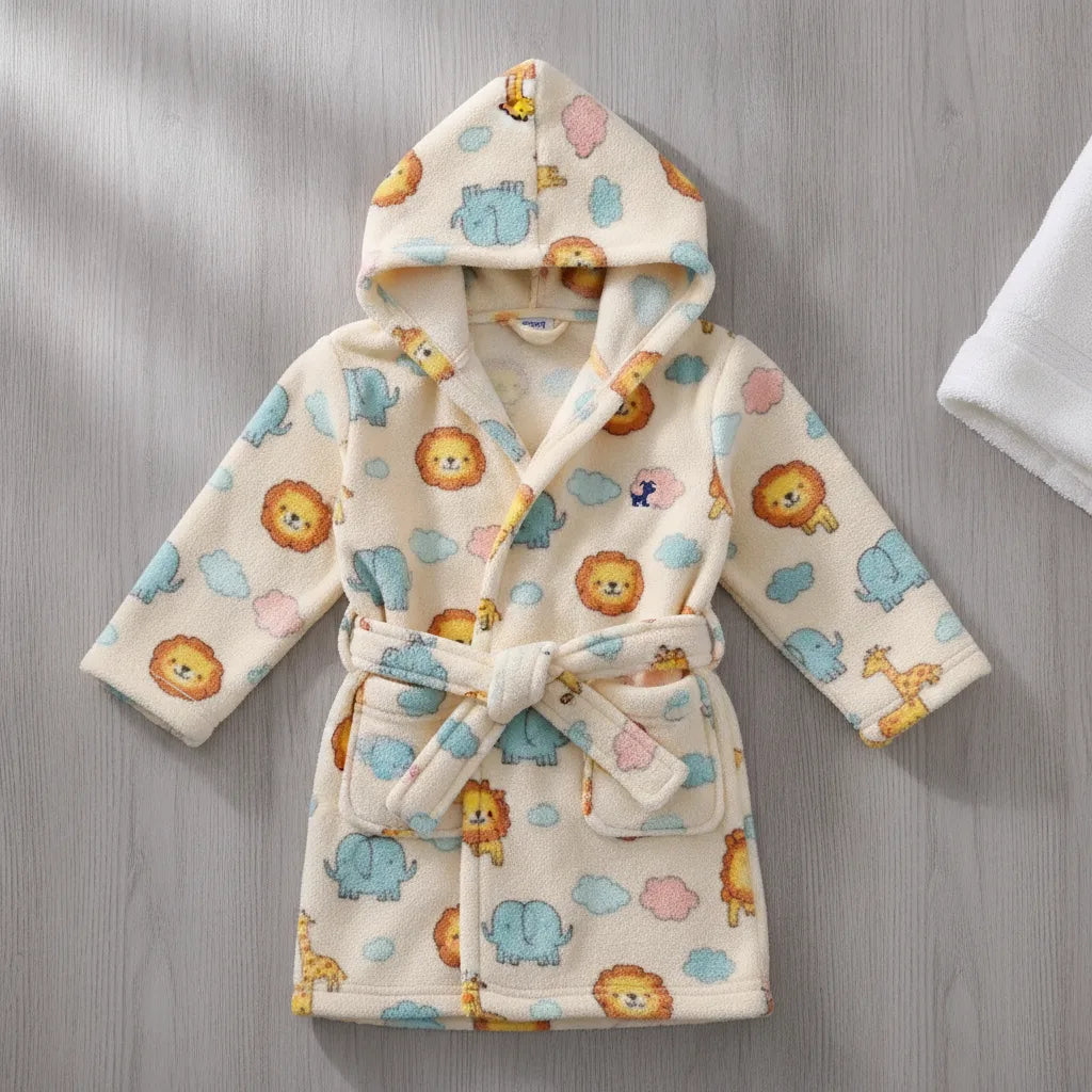 Peignoir enfant flanelle