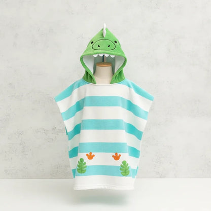 Cape de bain dinosaure