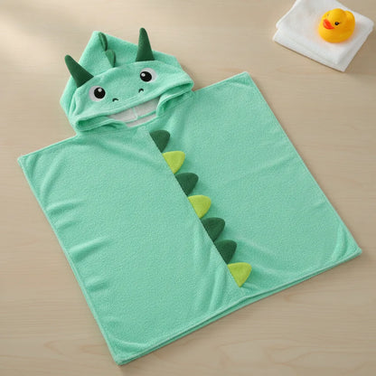 Cape de bain dinosaure