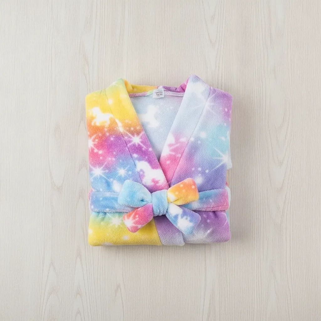 Peignoir enfant flanelle