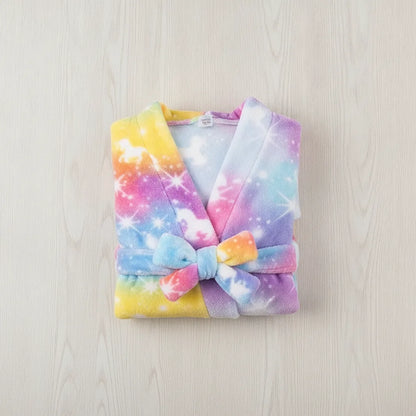 Peignoir enfant flanelle